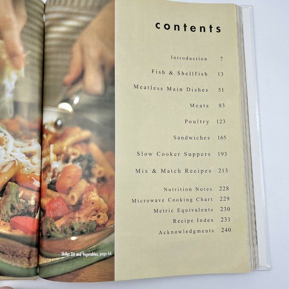 Cooking Light 5 Ingredient 15 Minute Cookbook Hardcover - Picture 3 of 9